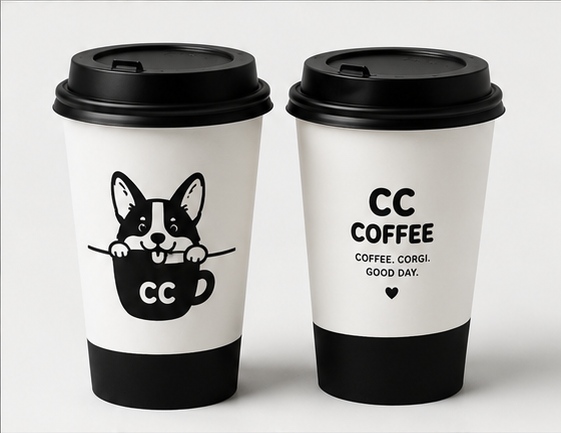 Black Cup Blend coffee bean visual